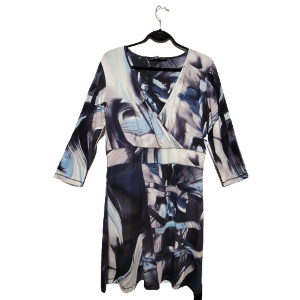 Plus Size Dress, Three Quarter Sleeve Dress -  Size L, Size XXL - NEW! - Picture 6 of 16